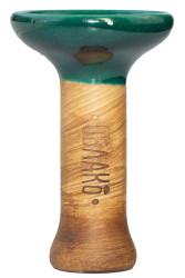 Чаша для Кальяну Облако Phunnel M Glaze top Зеленый неон