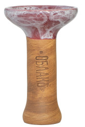 Чаша для Кальяну Облако Phunnel M Glaze top Коричневий мармур
