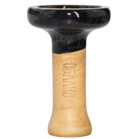 Чаша для Кальяна Облако Black Glaze top Фиолетовый ч.мрамор