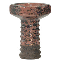 Чаша для Кальяну Tor Evil Screw Bowl Glaze Чорно-темно-коричневий