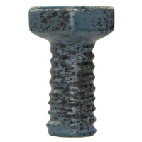 Чаша для Кальяну Tor Evil Screw Bowl Glaze Чорно-синій