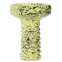 Чаша для Кальяну Tor Evil Screw Bowl Glaze Чорно-жовтий