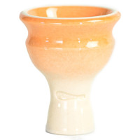 Чаша для Кальяну Upgrade Form Glaze Персикова