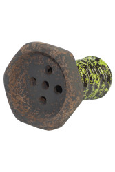 Чаша для Кальяну Telamon Evil Clay Чорно-Салатова
