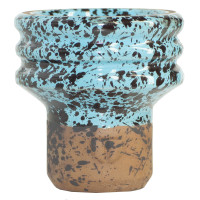 Чаша для Кальяна Telamon Turkish Glaze Черно-Голубая