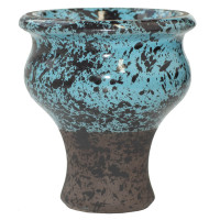 Чаша для Кальяна Telamon Classic Glaze Черно-голубая