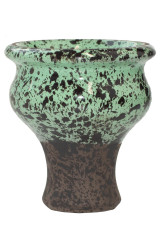 Чаша для Кальяну Telamon Classic Glaze Чорно-зелена