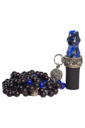Персональный мундштук для Кальяна Japona Samurai Blue Beads