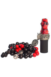 Персональний мундштук для Кальяну Japona Samurai Red Beads