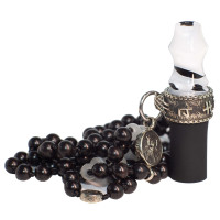 Персональний мундштук для Кальяну Japona Samurai White Beads