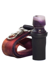 Персональный мундштук для Кальяна PERSONALKA Epoxy Space Black & Violet