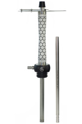 Кальян Geometry Hookah Little Bro Honeycomb White