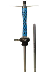 Кальян Geometry Hookah Little Bro Honeycomb Gloss Blue