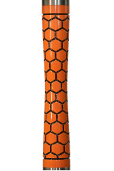 Кальян Geometry Hookah Little Bro Honeycomb Gloss Orange
