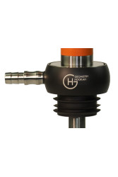Кальян Geometry Hookah Little Bro Honeycomb Gloss Orange