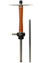 Кальян Geometry Hookah Little Bro Honeycomb Gloss Orange