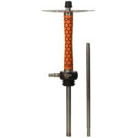 Кальян Geometry Hookah Little Bro Honeycomb Gloss Orange