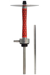 Кальян Geometry Hookah Big Bro Honeycomb Gloss Red