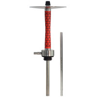 Кальян Geometry Hookah Big Bro Honeycomb Gloss Red