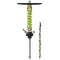 Кальян Mamay Coilovers Mini Print Шахта Flowers Пружина Салатова