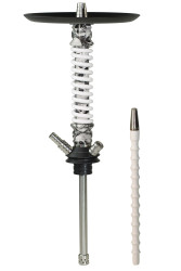 Кальян Mamay Coilovers Mini Print Шахта Черепа Пружина Біла