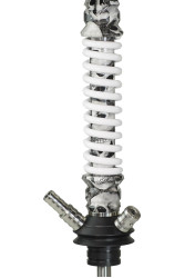 Кальян Mamay Coilovers Mini Print Шахта Черепа Пружина Біла