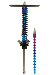 Кальян Mamay Coilovers Anodized Aluminium Mini Шахта Космос Пружина Чорна