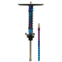 Кальян Mamay Coilovers Anodized Aluminium Mini Шахта Космос Пружина Чорна