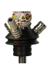 Кальян Mamay Coilovers Print Шахта Mexico Пружина Блакитна