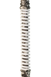 Кальян Mamay Coilovers Print Шахта Черепа Пружина Белая
