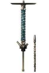 Кальян Mamay Coilovers Print Шахта Черепа Пружина Темно-Зелена