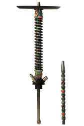 Кальян Mamay Coilovers Print Шахта Flowers Пружина Чорна
