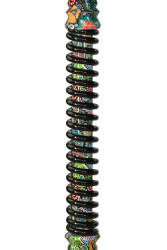 Кальян Mamay Coilovers Print Шахта Flowers Пружина Чорна