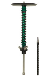 Кальян Mamay Coilovers Шахта Зелений Лак Пружина Чорна
