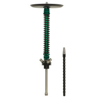 Кальян Mamay Coilovers Шахта Зелений Лак Пружина Чорна