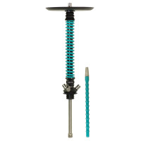 Кальян Mamay Coilovers Шахта Чорний Лак Пружина Блакитна