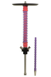 Кальян Mamay Coilovers Шахта Рожевий Лак Пружина Бузина