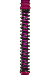 Кальян Mamay Coilovers Шахта Рожевий Лак Пружина Чорна