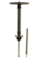 Кальян Mamay Coilovers Шахта Чорний Лак Пружина Хакки