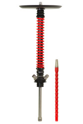 Кальян Mamay Coilovers Шахта Чорний Лак Пружина Червона