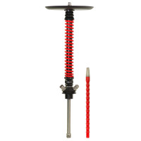 Кальян Mamay Coilovers Шахта Чорний Лак Пружина Червона