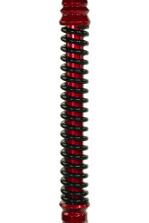 Кальян Mamay Coilovers Шахта Бордовий Лак Пружина Чорна