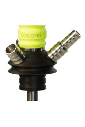 Кальян Mamay Coilovers Шахта Жовтий Флюоресцентний Лак Пружина Чорна