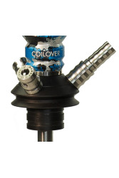 Кальян Mamay Coilovers Anodized Aluminium Шахта Синій Камуфляж Лак Пружина Чорна
