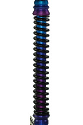 Кальян Mamay Coilovers Anodized Aluminium Шахта Космос Пружина Чорна