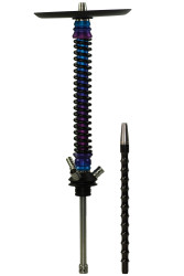 Кальян Mamay Coilovers Anodized Aluminium Шахта Космос Пружина Чорна