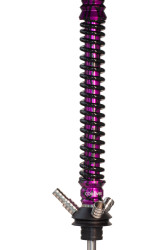Кальян Mamay Coilovers Anodized Aluminium Шахта Фіолетова Пружина Чорна