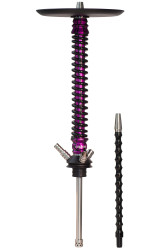 Кальян Mamay Coilovers Anodized Aluminium Шахта Фіолетова Пружина Чорна