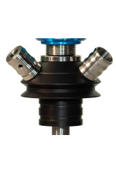 Кальян Mamay Coilovers Micro Шахта Синій лак Пружина Чорна