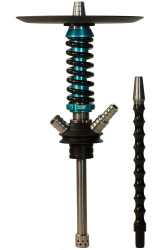 Кальян Mamay Coilovers Micro Шахта Бірюза Пружина Чорна